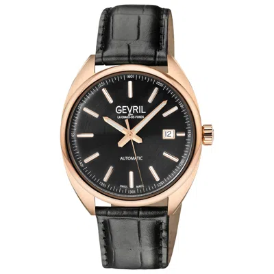 Gevril Five Points Men's Watch In Black