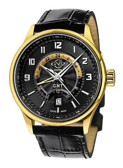 Pre-owned Gevril Giromondo 42mm Wristwatch 42306