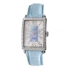 GEVRIL GEVRIL GLAMOUR AUTOMATIC BLUE DIAL LADIES WATCH 6207NV