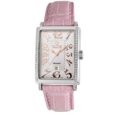 Gevril Glamour Automatic Ladies Watch 6208re In Pink