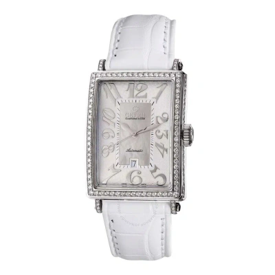 Gevril Glamour Automatic White Dial Ladies Watch 6209nv