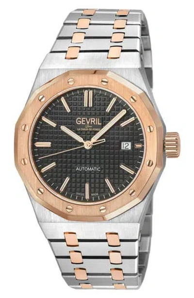 Gevril Gotham Automatic Bracelet Watch, 41mm In Multi