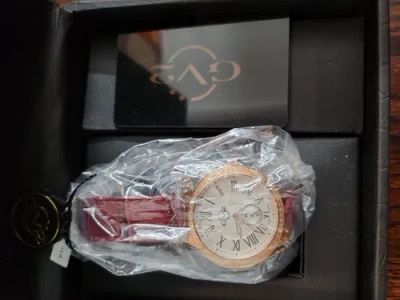 Pre-owned Gevril Gv2 9104 Astor Women's Swiss Made Quartz 50 Diamonds Watch $2800 Gold