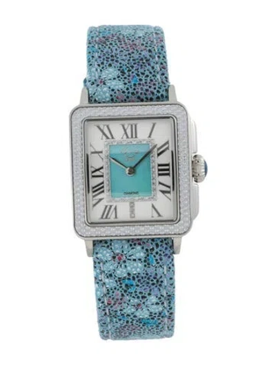 Pre-owned Gevril Gv2 Padova Diamond Watch In Multicolor