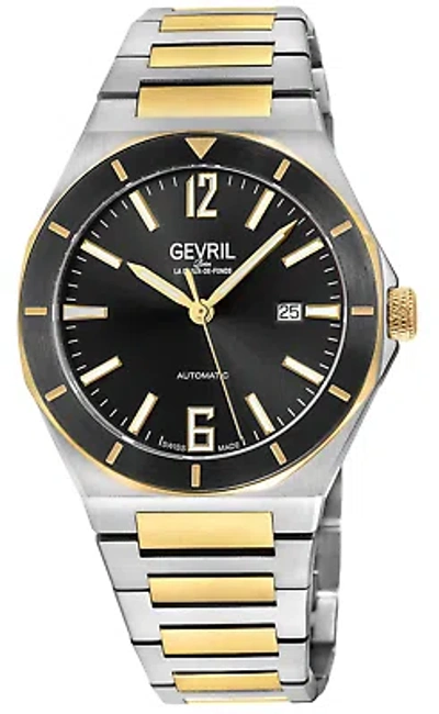 Pre-owned Gevril High Line 43mm Swiss Automatic Wristwatch 48406b