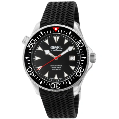 Gevril Hudson Yards Automatic Black Dial Men's Watch 48800r