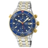 GEVRIL GEVRIL HUDSON YARDS CHRONOGRAPH AUTOMATIC BLUE DIAL MEN'S WATCH 48813B