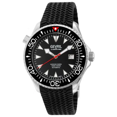 Gevril Hudson Yards Men's Watch In Black