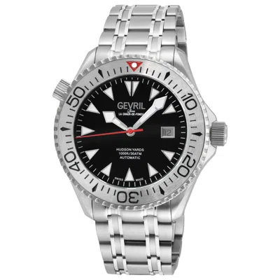 Gevril Hudson Yards Men's Watch In Silver