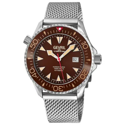 Gevril Hudson Yards Men's Watch In Metallic