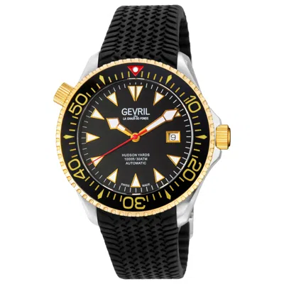Gevril Hudson Yards Men's Watch In Black