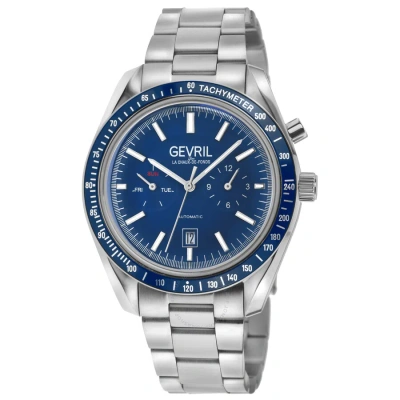 Gevril Lenox Automatic Blue Dial Men's Watch 49001