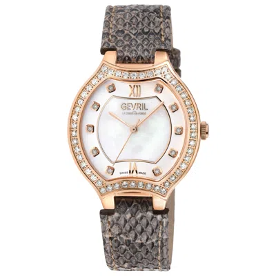 Gevril Lugano Diamond Women's Watch