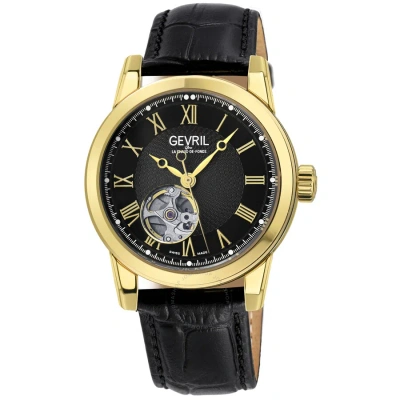 Gevril Madison Automatic Black Dial Men's Watch 2588