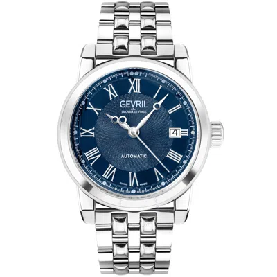 Gevril Madison Automatic Blue Dial Men's Watch 2578