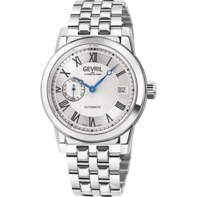 Gevril Madison Automatic Bracelet Watch, 39mm In Silver