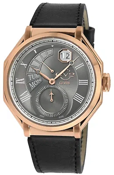 Pre-owned Gevril Marchese 44mm Quartz Wristwatch 42423