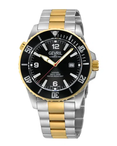 Gevril Men's Canal Street Watch In Gray