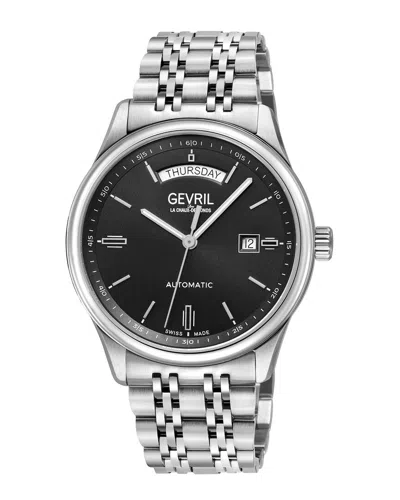Gevril Men's Excelsior Watch In Metallic