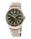 Gevril High Line Automatic Green Dial Mens Watch 48405b