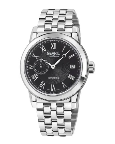 Gevril Men's Madison Watch In Silver
