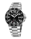 Gevril Riverside Automatic Black Dial Mens Watch 46701