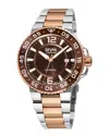 Gevril Riverside Automatic Brown Dial Mens Watch 46704
