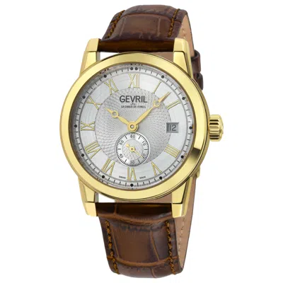 Gevril Men's Watch 25005l In Brown