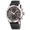 Gevril Flat Iron Limited Edition Leather Strap Automatic Chronograph Watch, 42mm