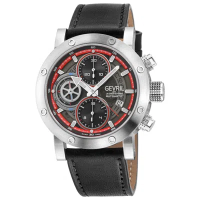 GEVRIL FLAT IRON MEN'S WATCH