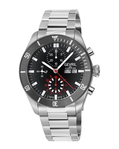 GEVRIL GEVRIL MEN'S YORKVILLE CHRONOGRAPH WATCH
