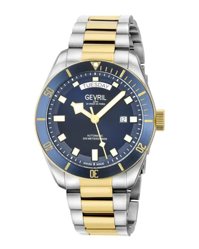 Gevril Men's Yorkville Watch In Blue