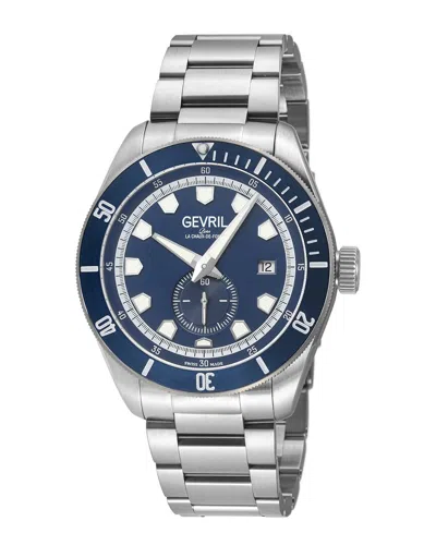 Gevril Men's Yorkville Watch In Blue