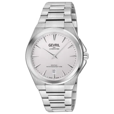 Gevril Montauk Men's Watch In White
