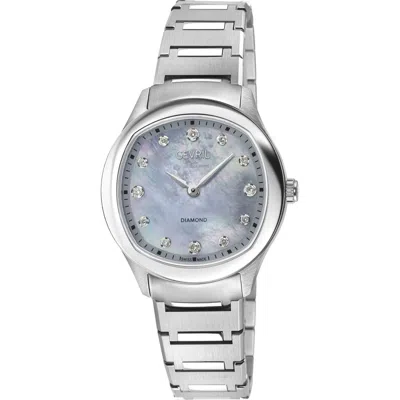 Gevril Morcote Bracelet Watch, 32mm In Silver