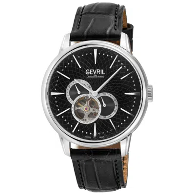 Gevril Mulberry Automatic Black Dial Men's Watch 9610