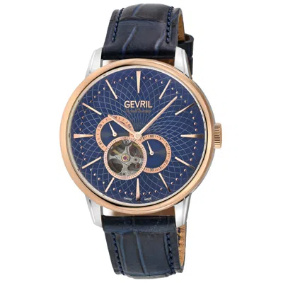 Gevril Mulberry Automatic Blue Dial Men's Watch 9615