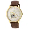 GEVRIL GEVRIL MULBERRY AUTOMATIC WHITE DIAL MEN'S WATCH 9613