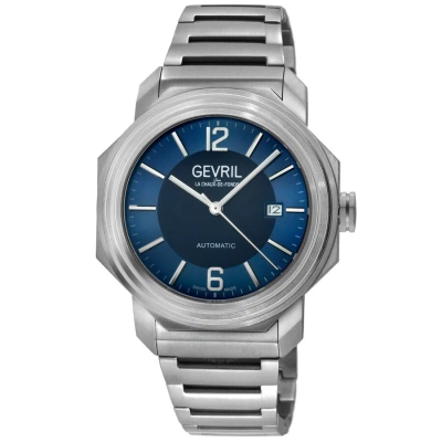Gevril Roosevelt Blue Dial Men's Watch 46534b In Metallic