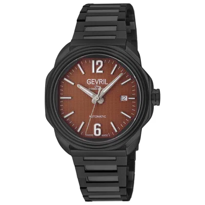 Gevril Roosevelt Men's Watch In Black