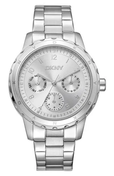 Gevril Stainless Steel Bracelet Watch In Brown
