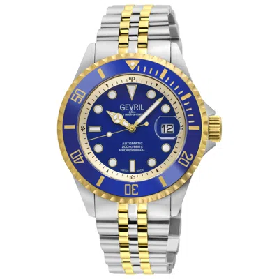 Gevril Men's Wall Street Watch In Multi