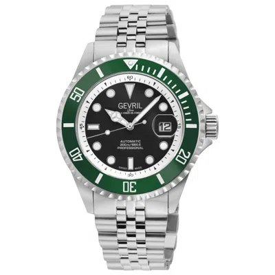 Gevril Wall Street Men's Watch In Red