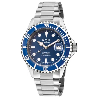 Gevril Wallstreet Men's Watch In Metallic