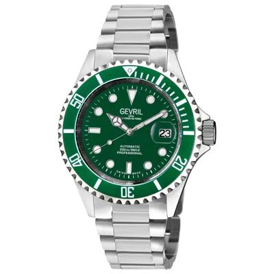Gevril Wallstreet Men's Watch In Orange
