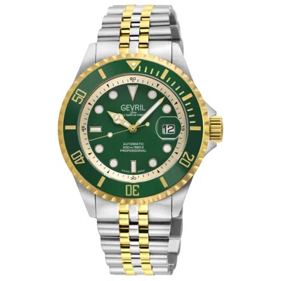 Gevril Wallstreet Men's Watch In Red