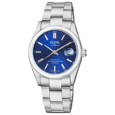 Gevril West Village Men's Watch In Metallic