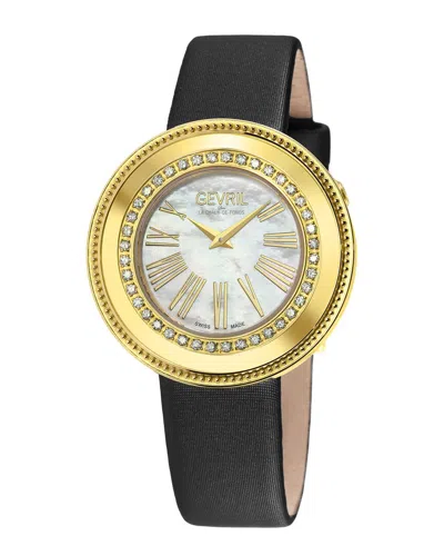 Gevril Women's Gandria Diamond Watch In Gold