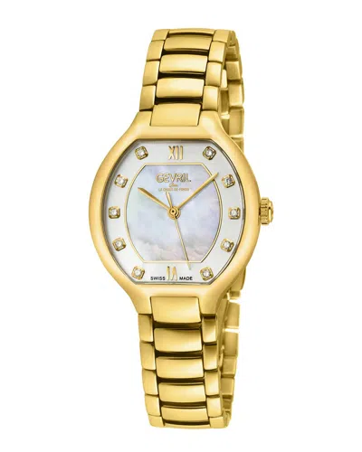 Gevril Women's Lugano Diamond Watch In Metallic
