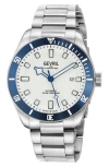 Gevril Yorkville Automatic Bracelet Watch, 43mm In Silver